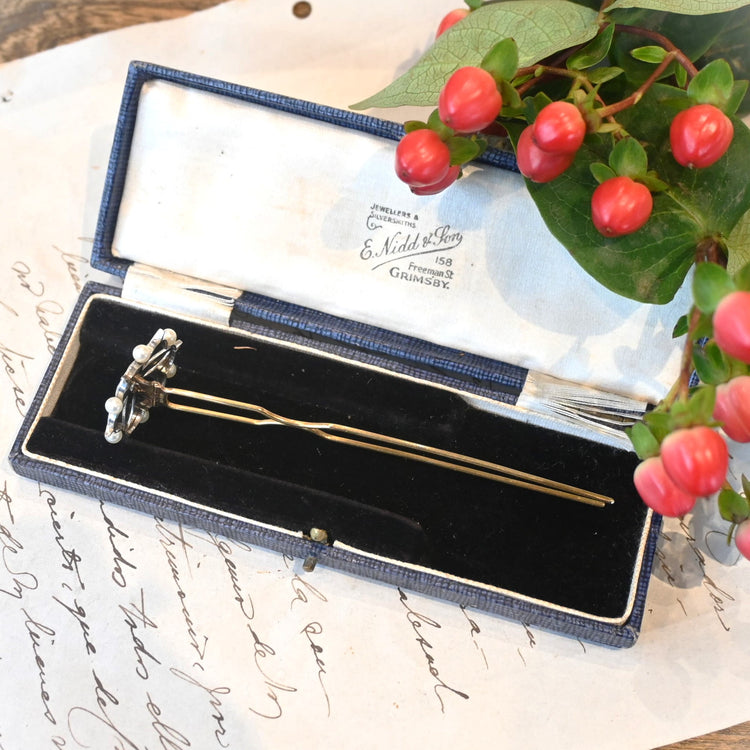 ダイヤモンドと細工の美しい かんざし