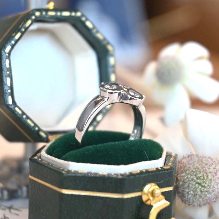 クローバー ダイヤモンドリング