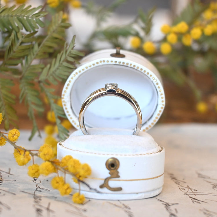 シンプルな ダイヤモンドリング