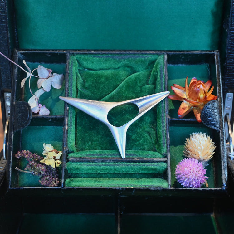 ジョージジェンセン(GEORG JENSEN)シルバーブローチ