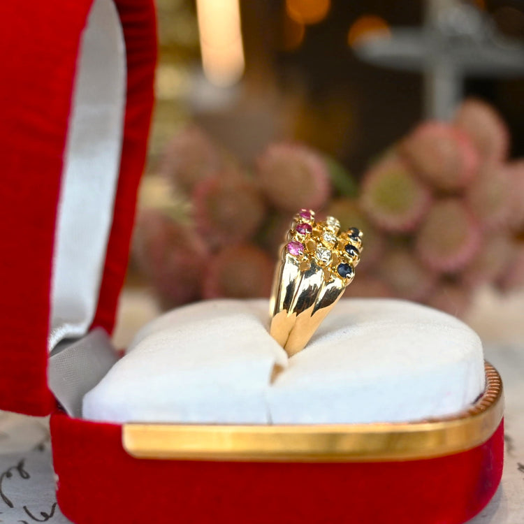 3Color 幅広リング