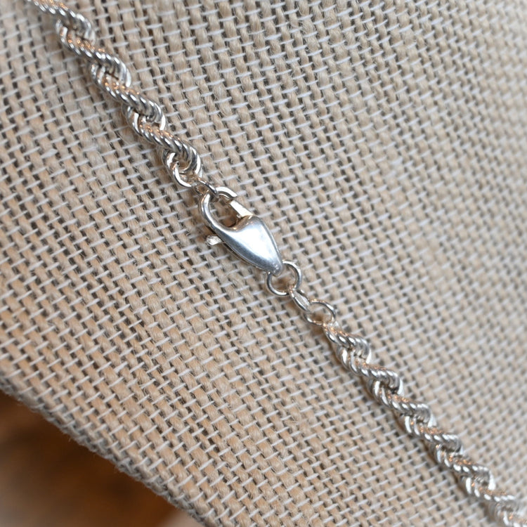 華やかなシルバーネックレス from ITALY