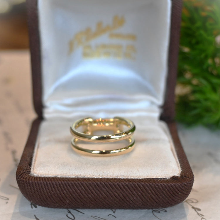 グリーントルマリンが美しいリング