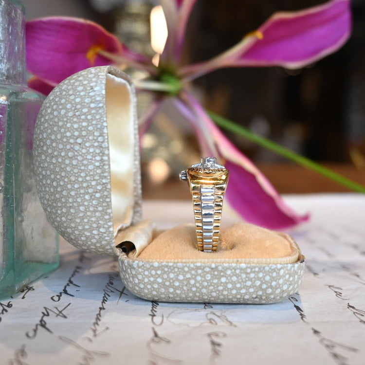 煌めくダイヤモンド ウォッチコンビリング