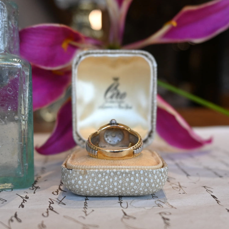 煌めくダイヤモンド ウォッチコンビリング