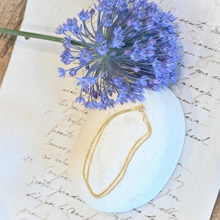 シンプルなブレスレット&アンクレット