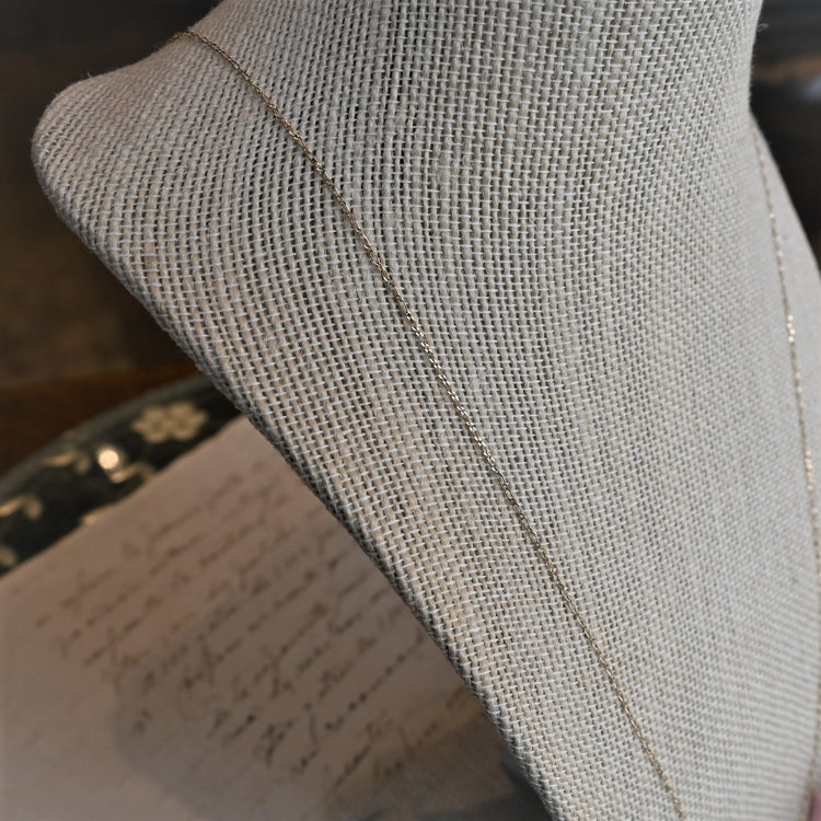 AGATHA 華奢な ロングネックレス