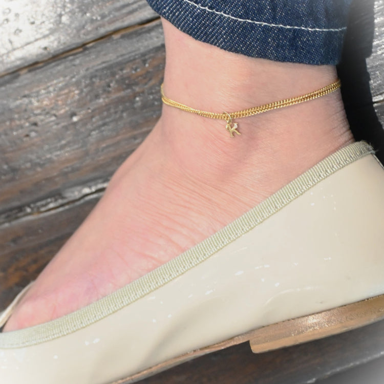 シンプルなブレスレット&アンクレット