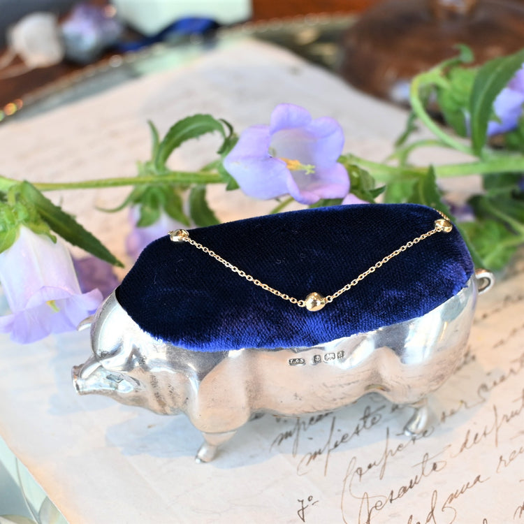 ほどよい存在感の ブレスレット