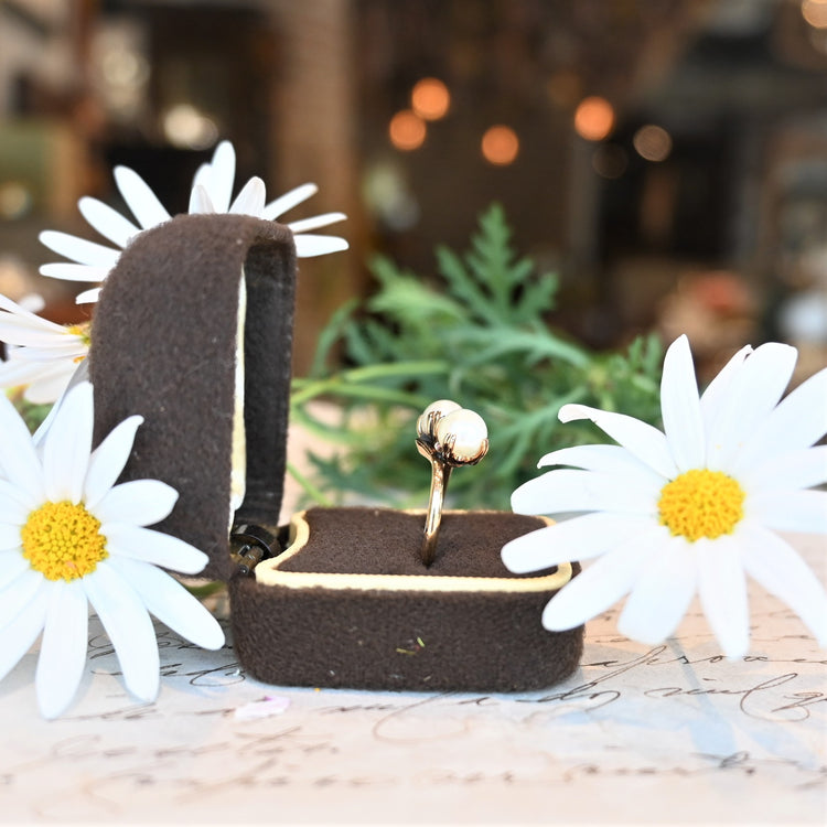 双子パール リング