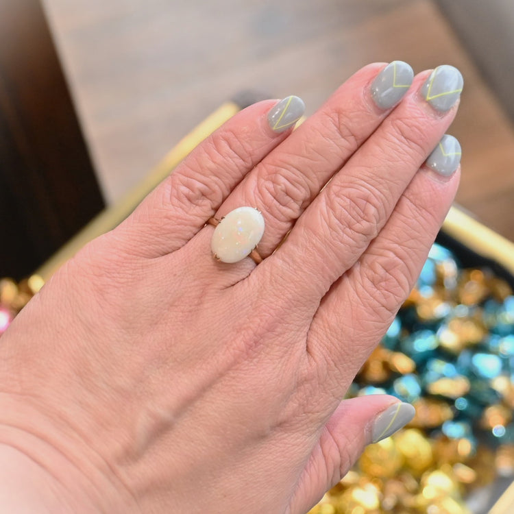 オパール リング