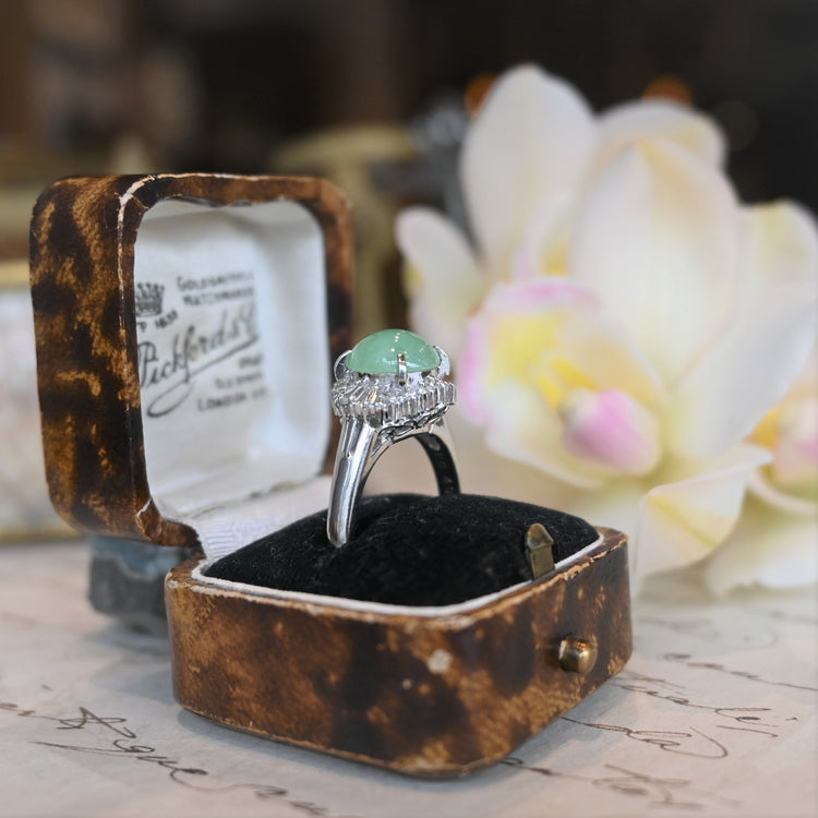 美しい 翡翠リング