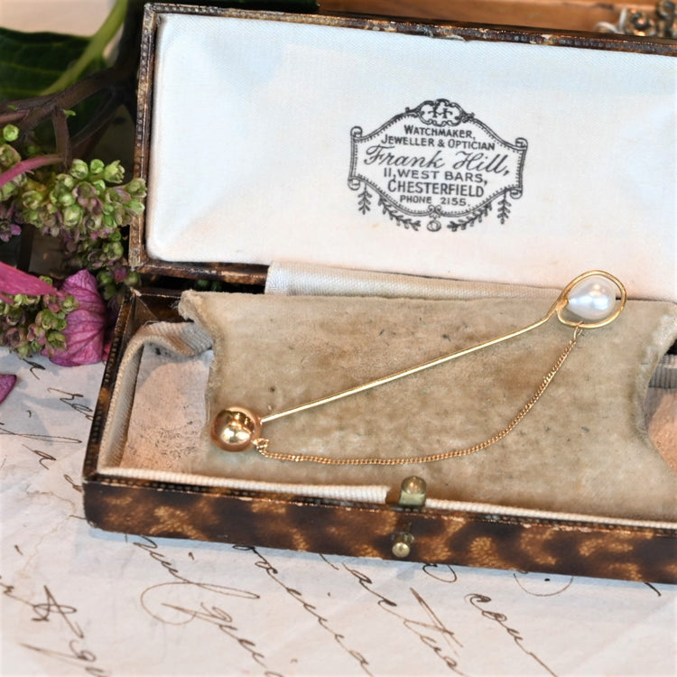 上品な 貝パールピン