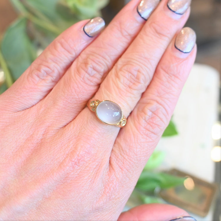 ムーンストーン リング