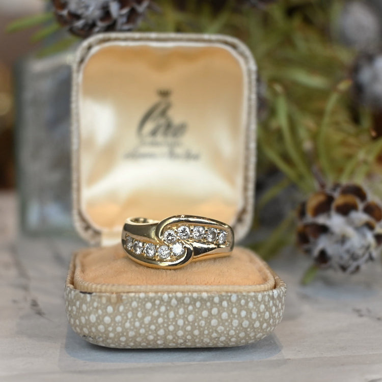 上品なダイヤモンドリング