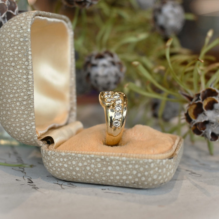 上品なダイヤモンドリング