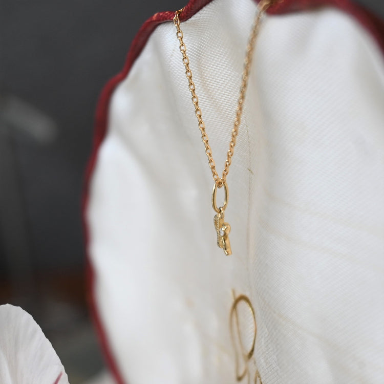 小さな小さな「K」チャーム