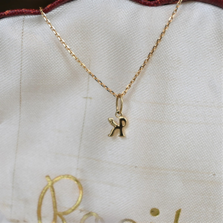 小さな小さな「K」チャーム