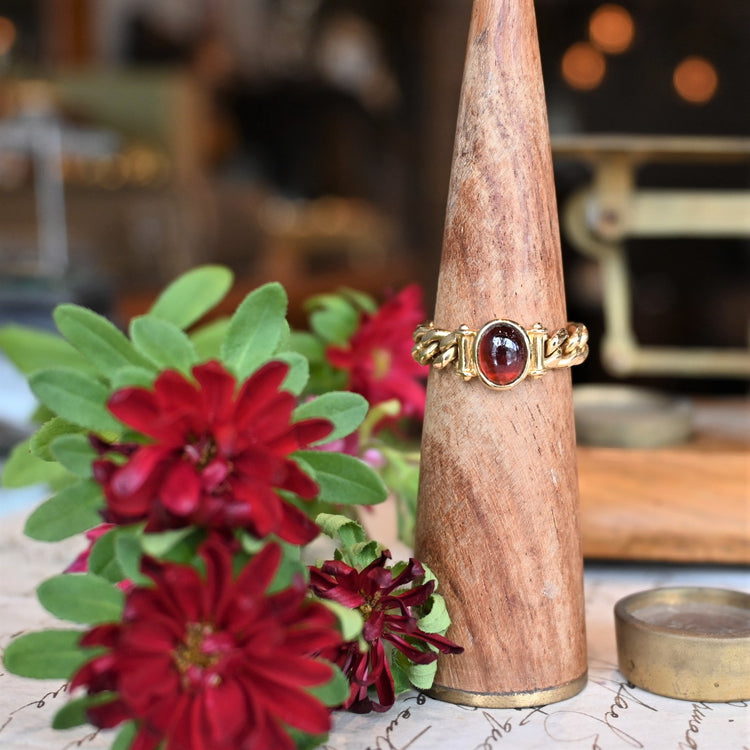 ルビー チェーンリング