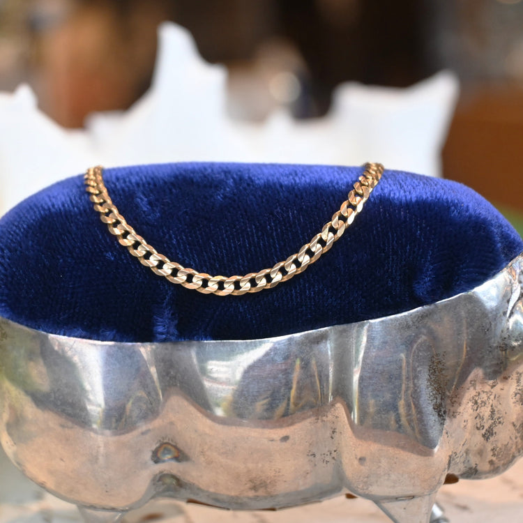 シンプルで軽やかな 喜平ブレスレット from ITALY