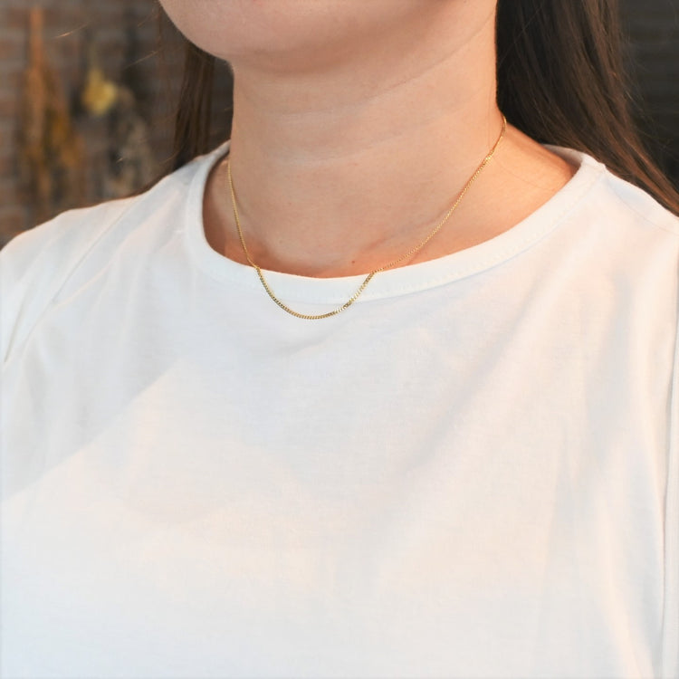 女性らしい 喜平ネックレス