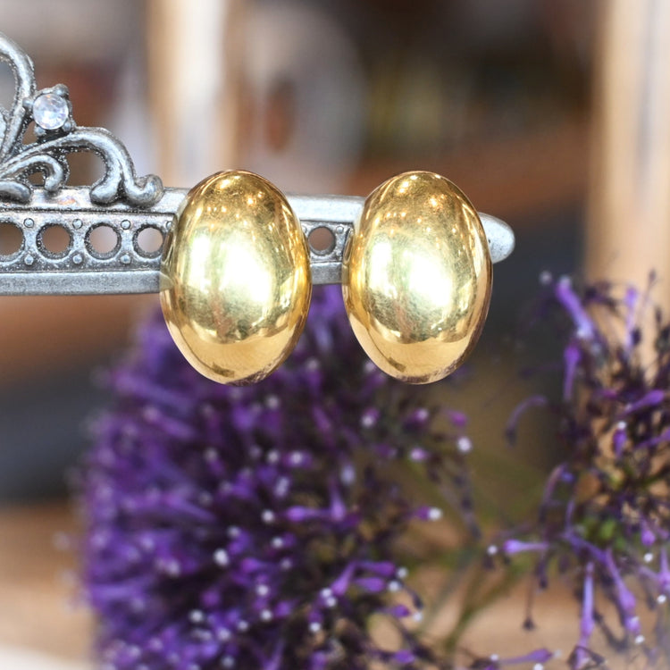 モードな ゴールドイヤリング