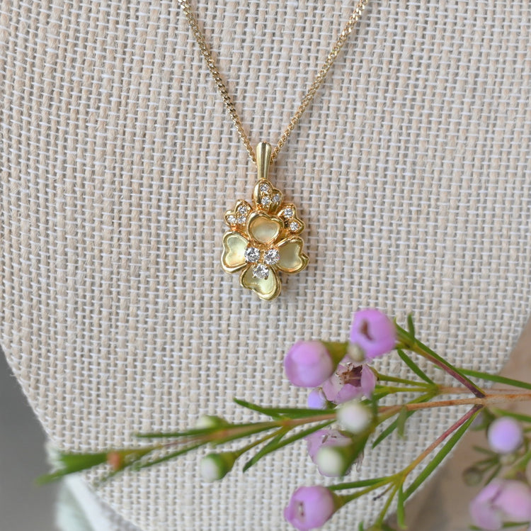 ゴールドのお花 トップ