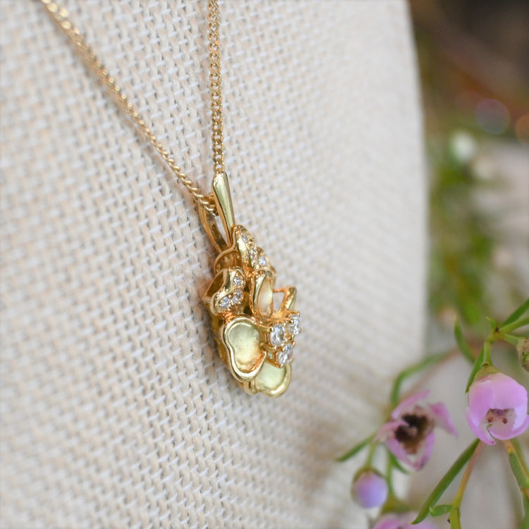 ゴールドのお花 トップ