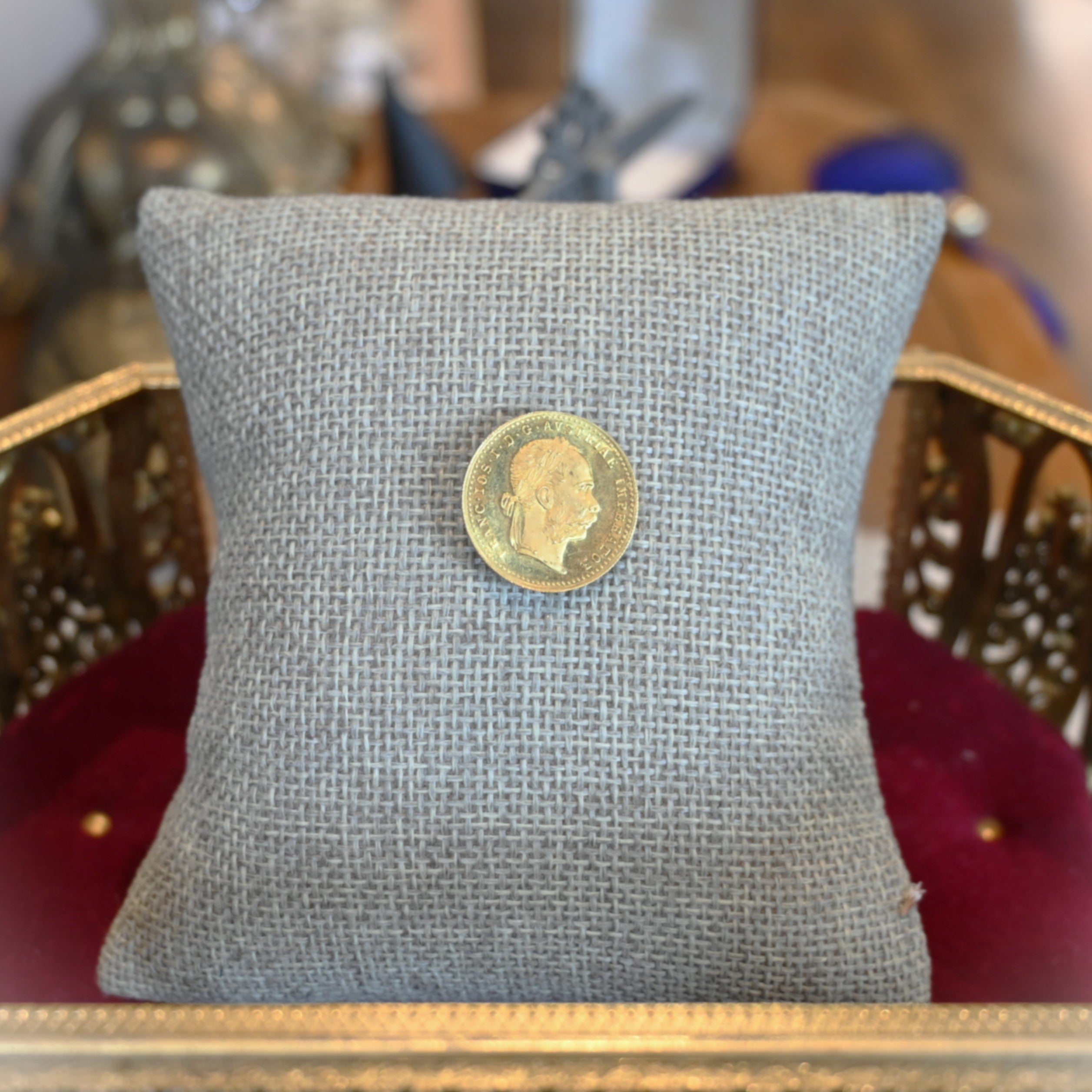 外国銀貨　オーストリア再鋳貨 オーストリア 1ダカット金貨 （再鋳貨版） | 芦屋Antico