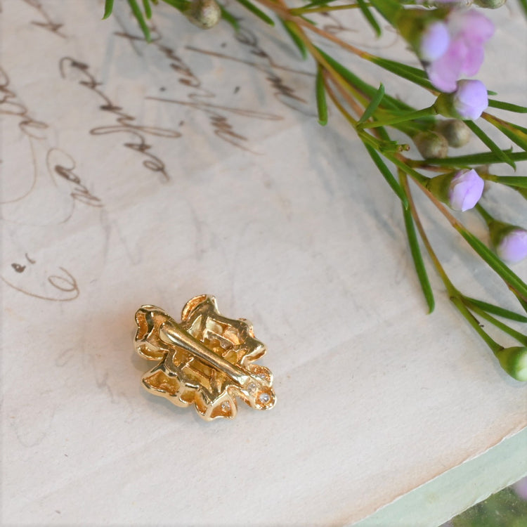 ゴールドのお花 トップ