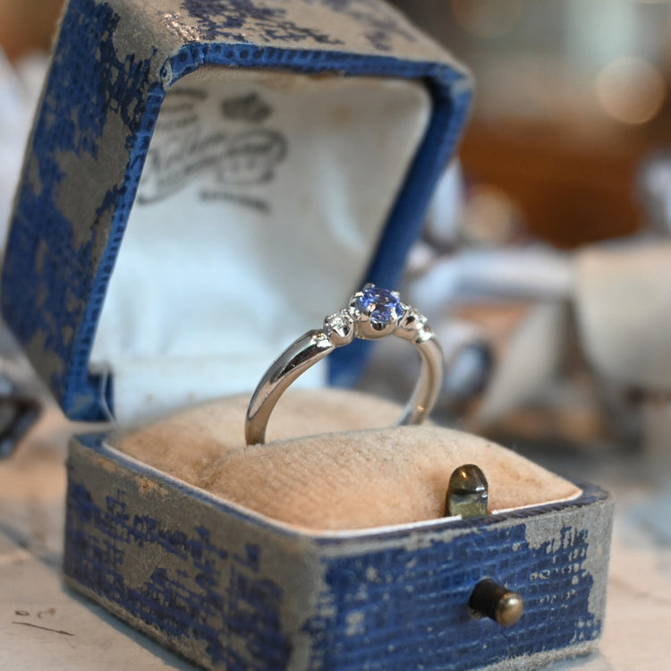 4℃ タンザナイト リング