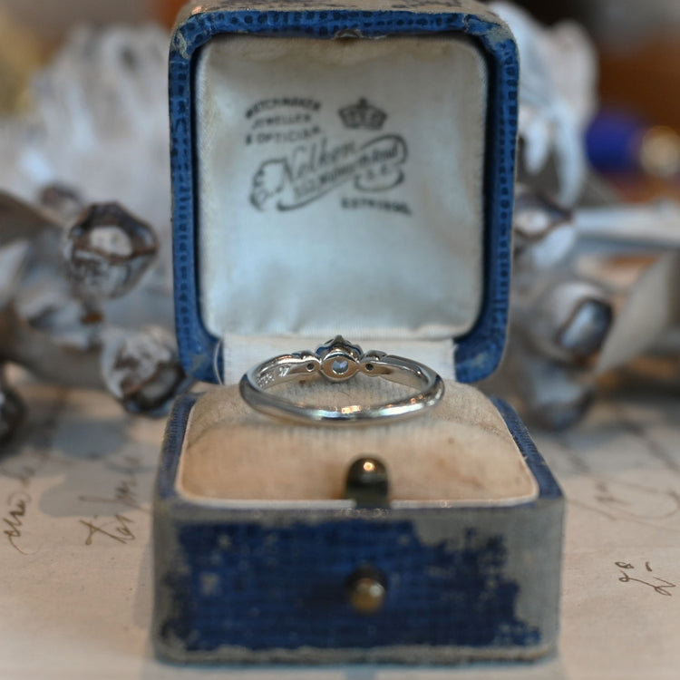 4℃ タンザナイト リング