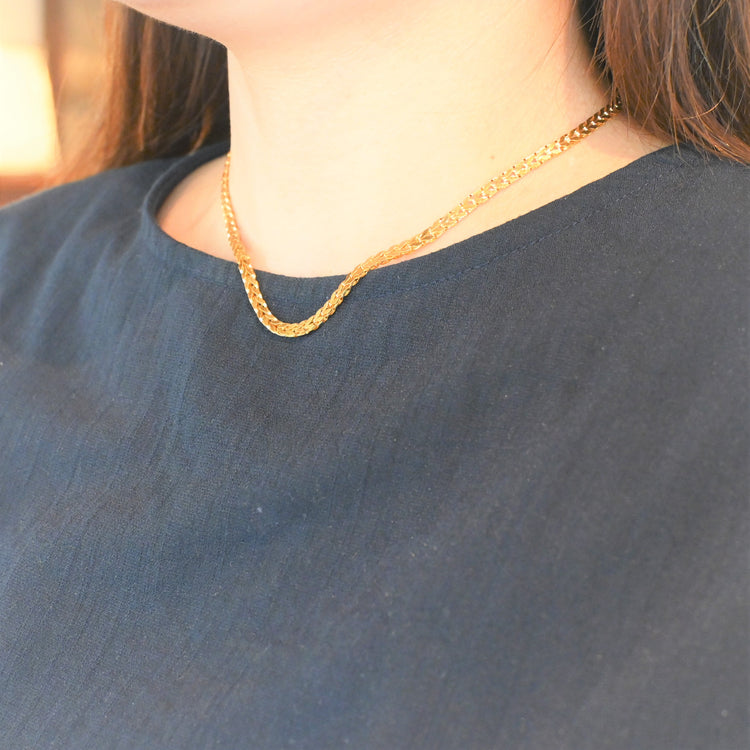 ゴールド デザインネックレス