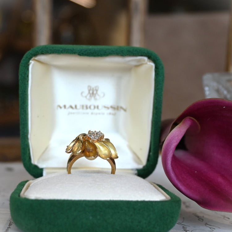 0.43ctダイヤモンドが美しい デザインリング