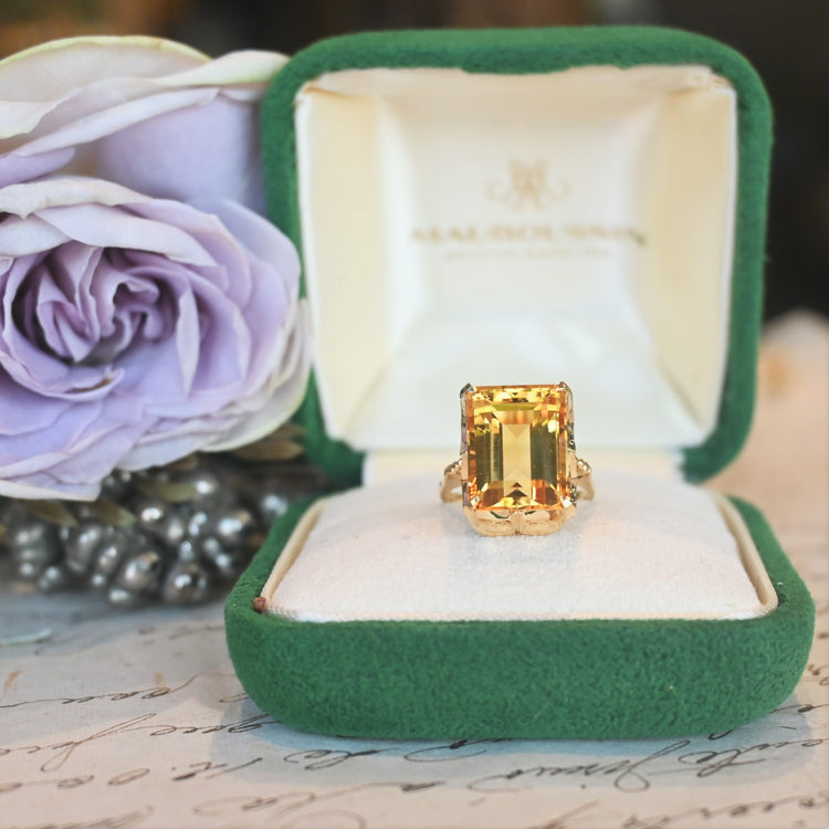 シトリン リング