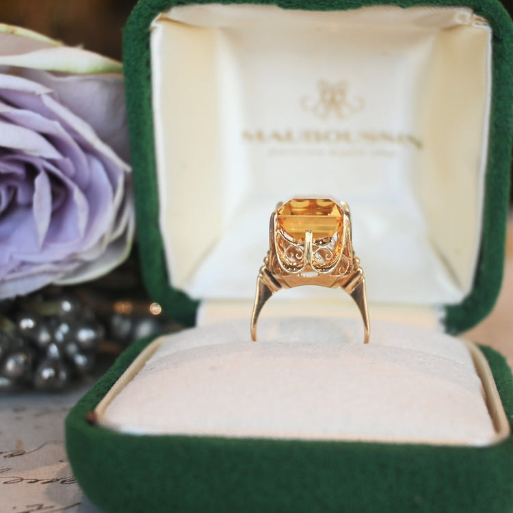 シトリン リング