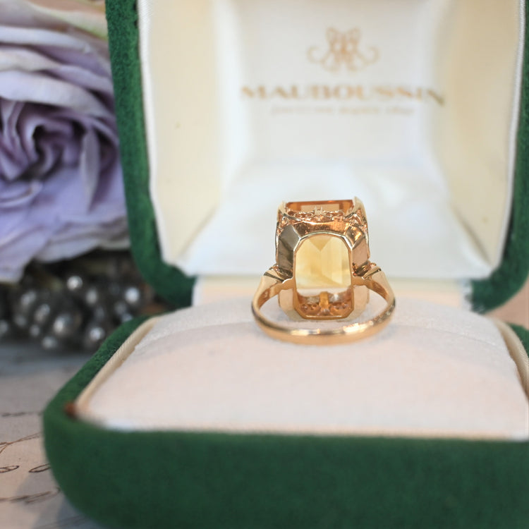 シトリン リング