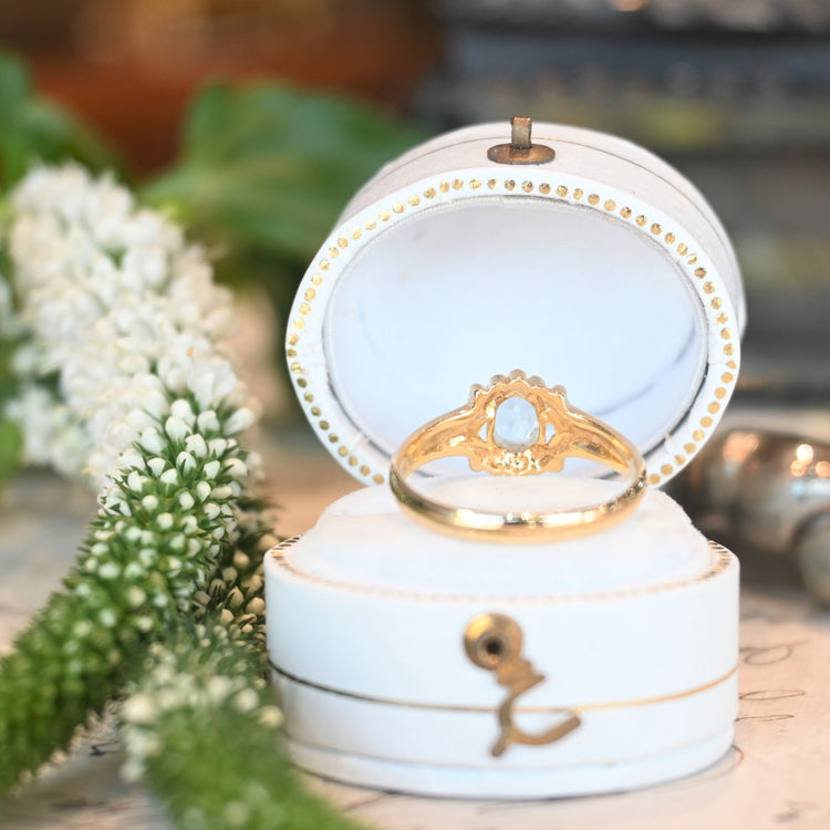 アクアマリン リング