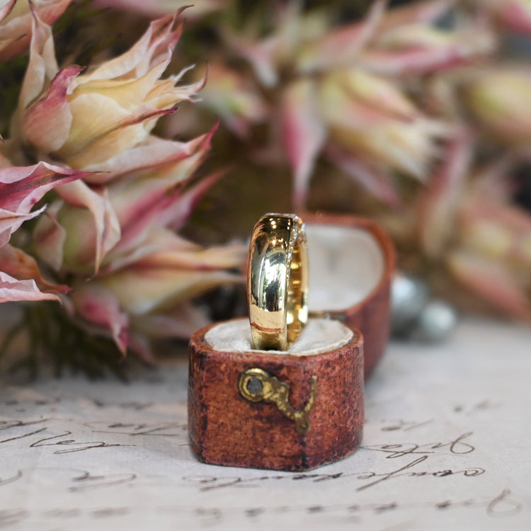 どこから見ても美しい ダイヤモンドリング