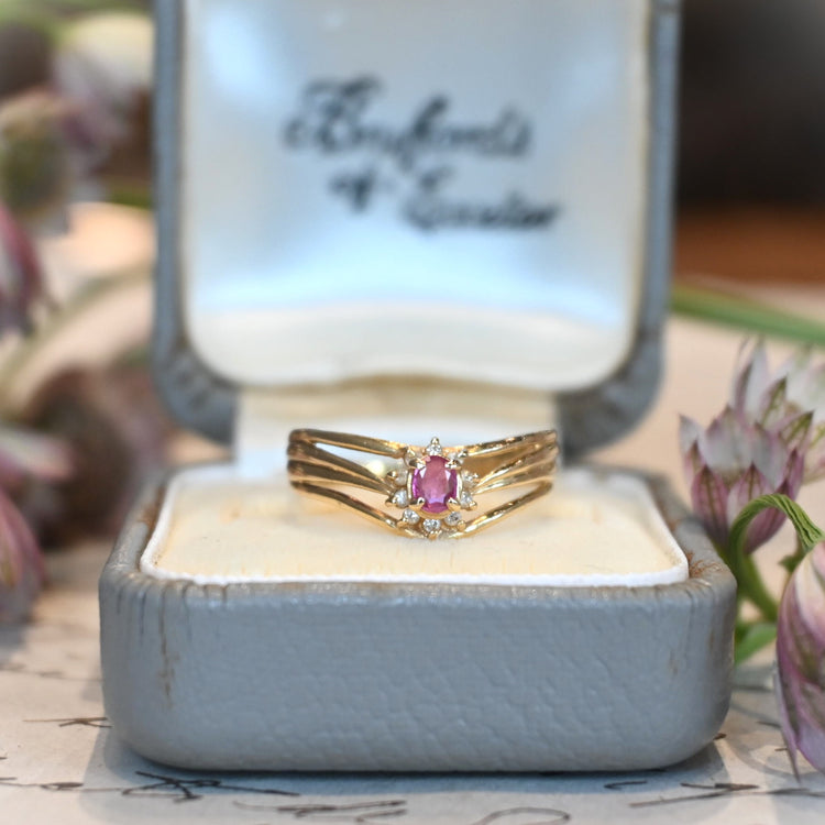 ルビー デザインリング