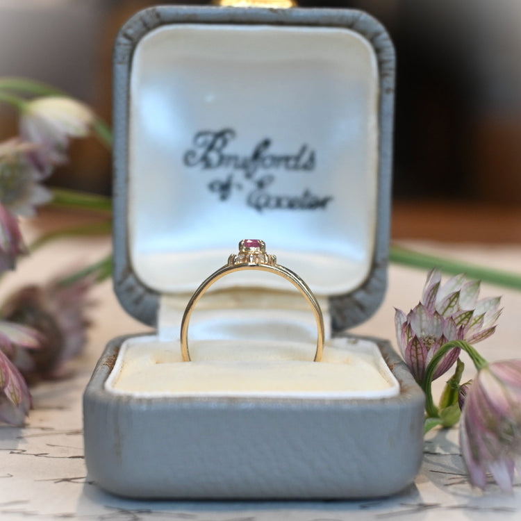 ルビー デザインリング