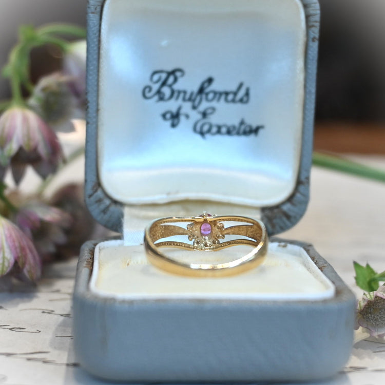 ルビー デザインリング