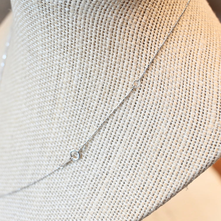 涼やかな 一粒パールネックレス