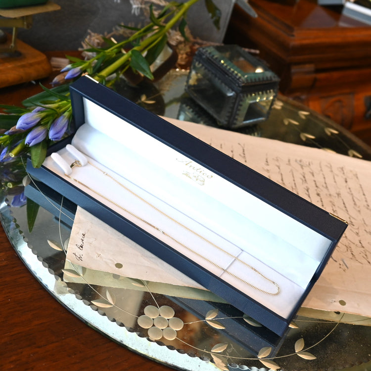 シンプルな喜平ネックレス