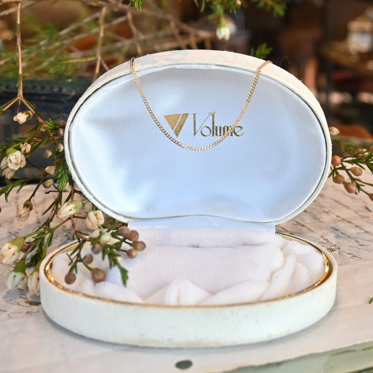 シンプルな喜平ネックレス