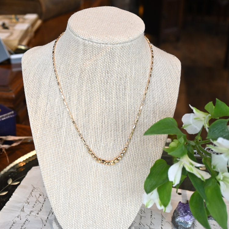 カットボールがアクセント テーパーチェーン