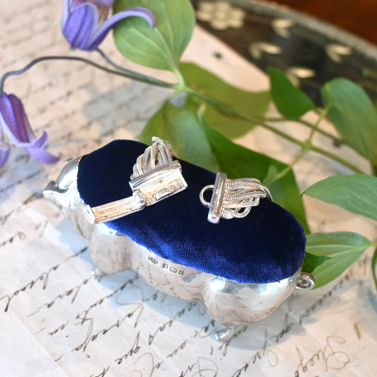 MILOR ITALY 美しいシルバーブレスレット