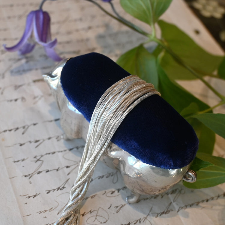 MILOR ITALY 美しいシルバーブレスレット