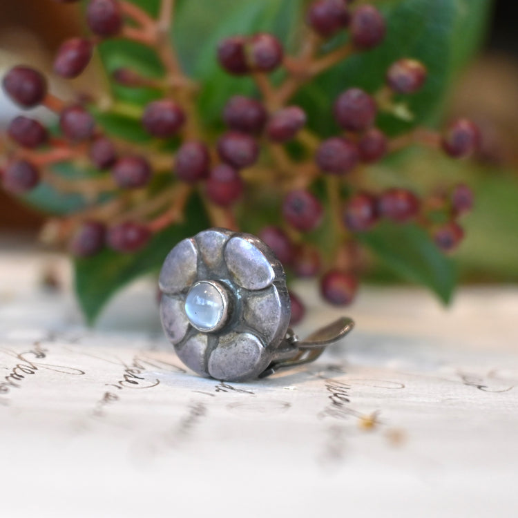 ジョージジェンセン(GEORG JENSEN)ムーンストーン イヤリング