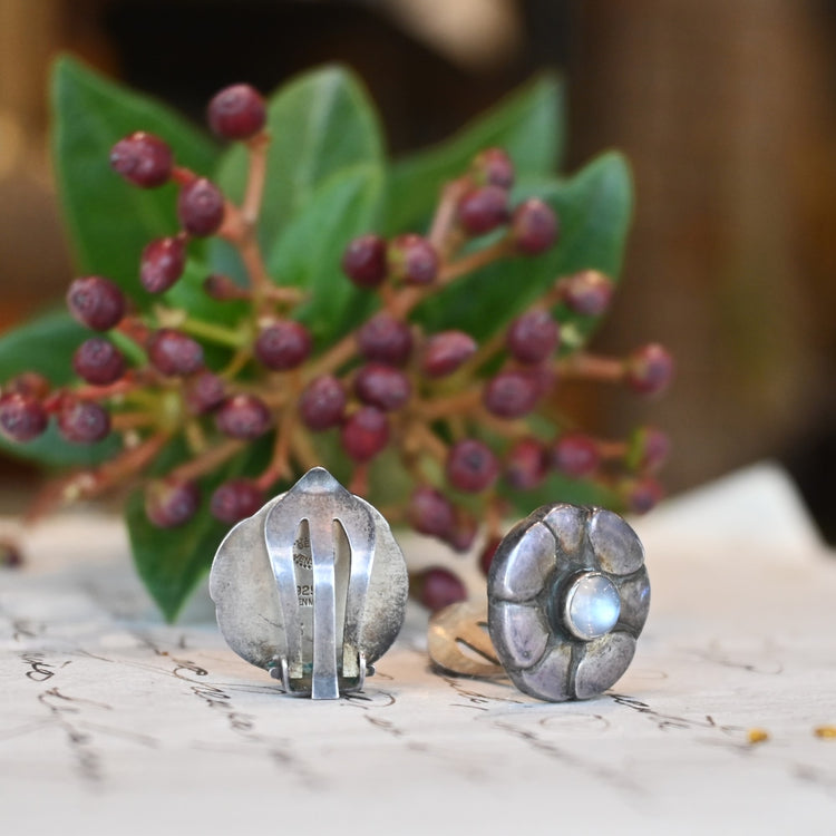 ジョージジェンセン(GEORG JENSEN)ムーンストーン イヤリング